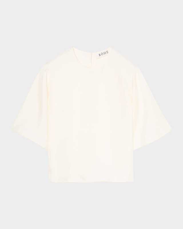 Buttoned Silk Top
